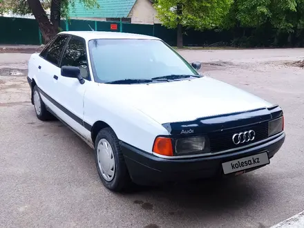 Audi 80 1991 года за 1 200 000 тг. в Алматы – фото 3