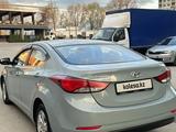 Hyundai Elantra 2015 года за 6 800 000 тг. в Алматы – фото 5