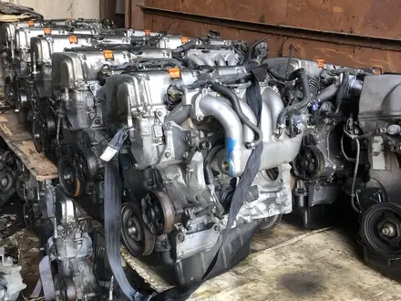 Двигатель (двс мотор) к24 на Honda Element (хонда элемент) 2.4 л за 156 600 тг. в Алматы – фото 2