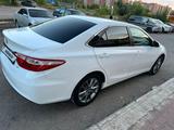 Toyota Camry 2016 года за 9 600 000 тг. в Астана – фото 3