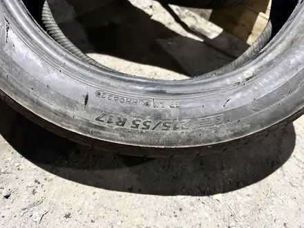 215/55r17 Bridgestone 2шт за 30 000 тг. в Алматы – фото 6