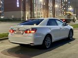 Toyota Camry 2016 года за 12 345 000 тг. в Астана – фото 4