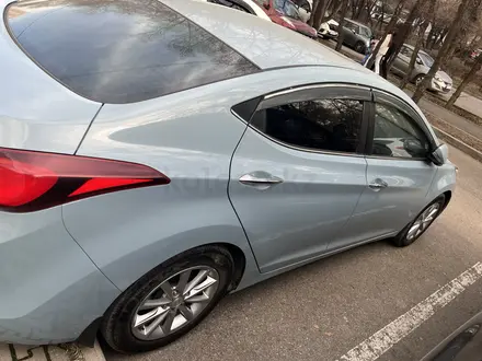 Hyundai Elantra 2015 года за 6 800 000 тг. в Алматы – фото 6