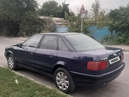 Audi 80 1992 года за 1 600 000 тг. в Тараз – фото 4