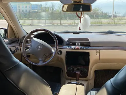 Mercedes-Benz S 320 2001 года за 4 800 000 тг. в Актау – фото 18