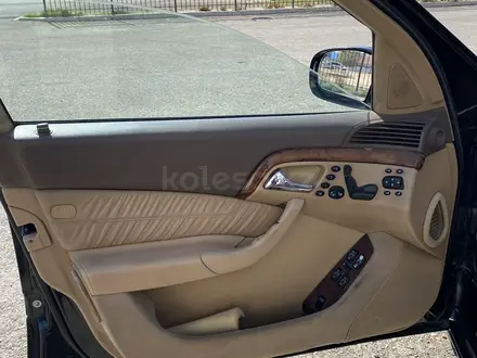 Mercedes-Benz S 320 2001 года за 4 800 000 тг. в Актау – фото 20