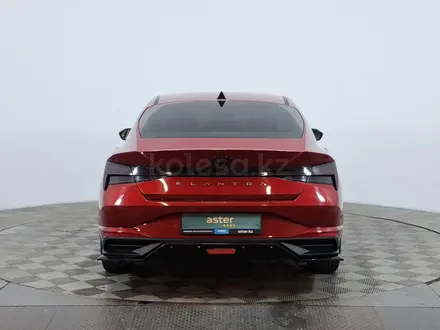 Hyundai Elantra 2023 года за 8 150 000 тг. в Астана – фото 6