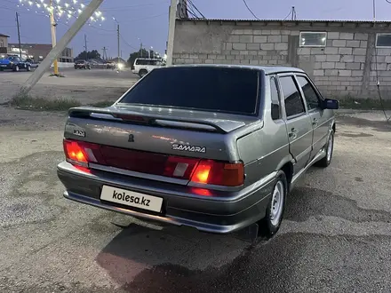 ВАЗ (Lada) 2115 2008 года за 1 100 000 тг. в Тараз – фото 5