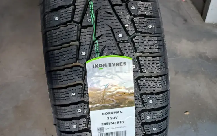 Шины Ikon (Nokian) 245/60/r18 Ice 7 за 88 000 тг. в Алматы
