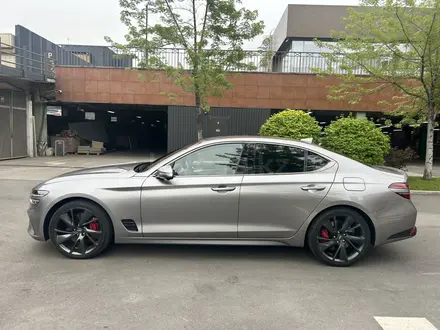 Genesis G70 2022 года за 16 200 000 тг. в Алматы – фото 2