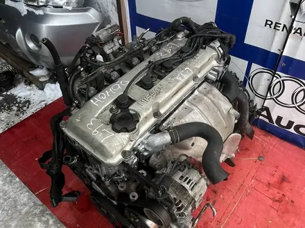 Двигатель KA24DE 2.4 литра Nissan Altima, Nissan Bluebird, Nissan Presage; за 500 000 тг. в Астана – фото 3
