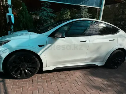 Tesla Model Y 2020 годаүшін17 000 000 тг. в Алматы – фото 10