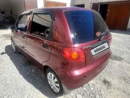 Daewoo Matiz 2007 года за 650 000 тг. в Туркестан – фото 5