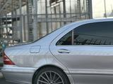 Mercedes-Benz S 500 2001 годаүшін3 500 000 тг. в Алматы – фото 5