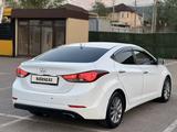 Hyundai Elantra 2015 года за 6 100 000 тг. в Алматы – фото 4