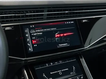 Audi Q8 55 TFSI Quattro 2024 года за 56 410 000 тг. в Алматы – фото 36