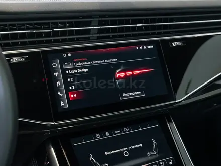 Audi Q8 55 TFSI Quattro 2024 года за 56 410 000 тг. в Алматы – фото 64
