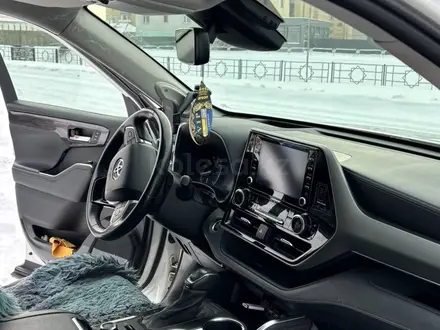 Toyota Highlander 2021 года за 28 000 000 тг. в Астана – фото 11