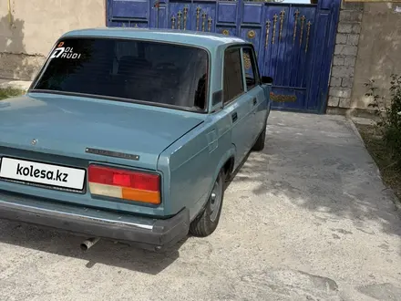 ВАЗ (Lada) 2107 2005 года за 1 050 000 тг. в Туркестан – фото 4