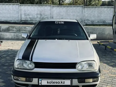 Volkswagen Golf 1992 года за 1 800 000 тг. в Тараз – фото 11