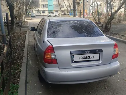 Hyundai Accent 2005 года за 2 400 000 тг. в Алматы – фото 2