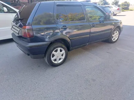 Volkswagen Golf 1995 года за 1 300 000 тг. в Тараз – фото 3