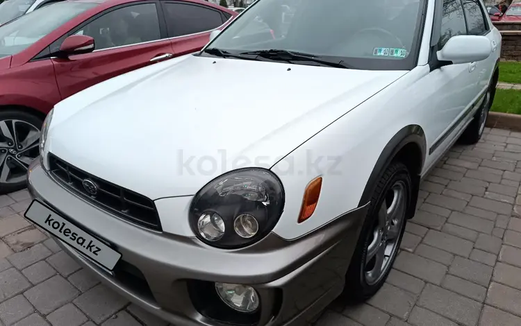 Subaru Impreza 2001 годаүшін4 400 000 тг. в Алматы
