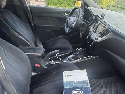 Hyundai Accent 2018 года за 6 000 000 тг. в Шымкент – фото 9