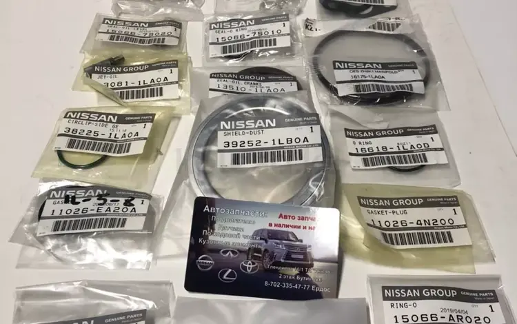 Все сальники прокладки для замены ГРМ Nissan Patrolүшін40 000 тг. в Астана