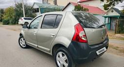 Renault Sandero 2014 года за 2 100 000 тг. в Уральск – фото 3