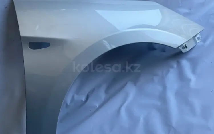 Крыло переднее левое цвет серебро Hyundai Accent 10-17 за 50 000 тг. в Алматы