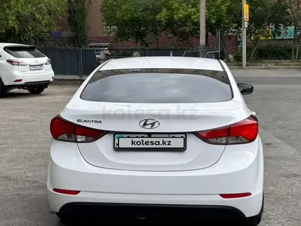 Hyundai Elantra 2013 года за 5 500 000 тг. в Астана – фото 8