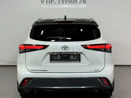 Toyota Highlander Luxe 2020 года за 24 900 000 тг. в Астана – фото 4