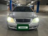 Mercedes-Benz S 320 2002 годаүшін4 750 000 тг. в Усть-Каменогорск – фото 2