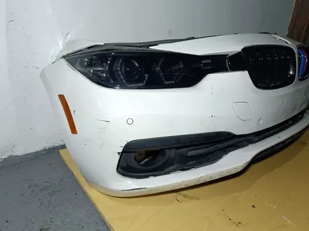 Ноускат BMW 3 серия F30 Рестайлинг 15-19г Фары SONAR БМВ 3-series Ф30 за 500 000 тг. в Караганда – фото 3