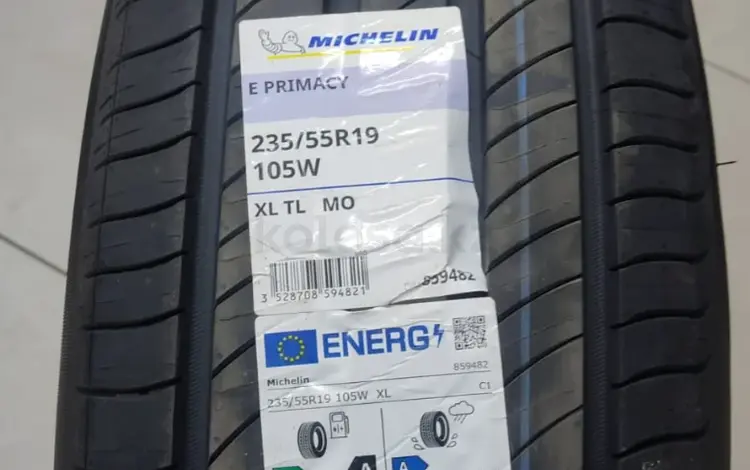 Шины Michelin 235/55R19 E-Primacy MO за 111 000 тг. в Алматы
