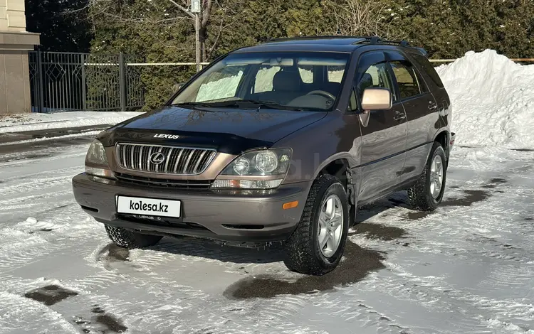 Lexus RX 300 1999 годаүшін4 950 000 тг. в Алматы