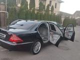 Mercedes-Benz S 600 2002 года за 12 000 000 тг. в Алматы – фото 5