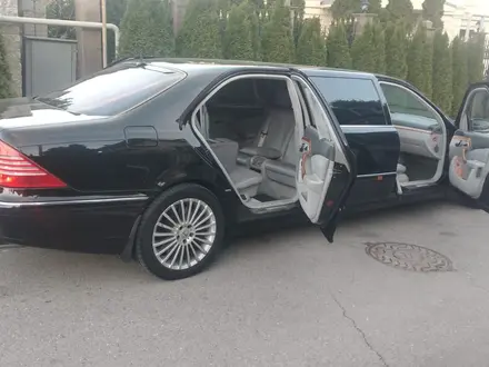 Mercedes-Benz S 600 2002 года за 12 000 000 тг. в Алматы – фото 8