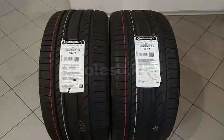 Continental ContiSportContact 5 SUV 275/45 R21 за 1 100 000 тг. в Алматы