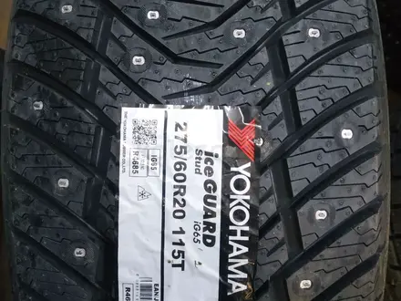 Шины в Астане 275/60 R20 Yokohama IG65. за 116 000 тг. в Астана – фото 2