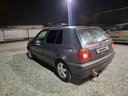 Volkswagen Golf 1992 года за 1 100 000 тг. в Тараз – фото 8