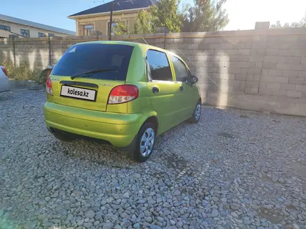 Daewoo Matiz 2012 года за 2 300 000 тг. в Шымкент – фото 4