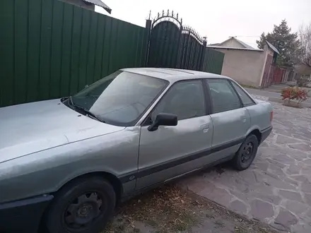 Audi 80 1989 года за 640 000 тг. в Тараз – фото 2