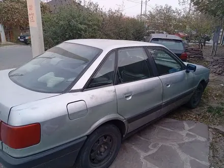 Audi 80 1989 года за 640 000 тг. в Тараз – фото 3