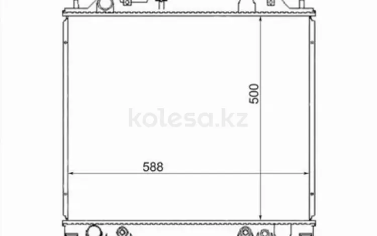 Радиатор Двигателя за 27 400 тг. в Алматы