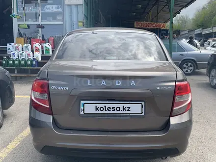 ВАЗ (Lada) Granta 2190 2019 года за 4 100 000 тг. в Алматы – фото 4
