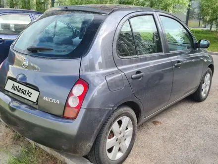 Nissan Micra 2003 года за 1 900 000 тг. в Астана – фото 2