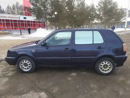 Volkswagen Golf 1993 года за 1 800 000 тг. в Костанай – фото 6