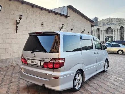 Toyota Alphard 2007 года за 9 500 000 тг. в Шымкент – фото 4